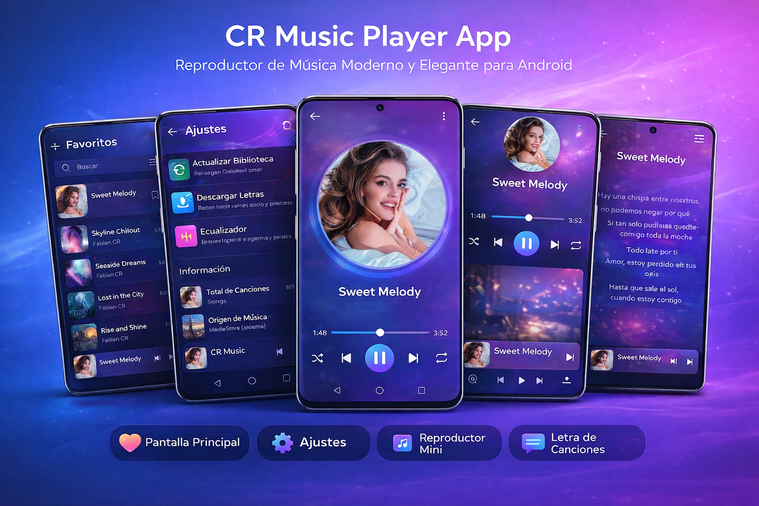 CR Music App Preview